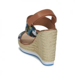 Chaussures Femme Sandales et Nu-pieds Mellow Yellow VABLISS Bleu -Sandales Soldes Boutique 2869848 500 E