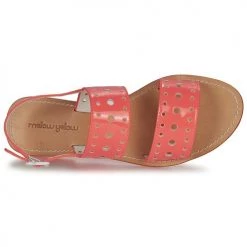 Chaussures Femme Sandales et Nu-pieds Mellow Yellow VADINA Corail -Sandales Soldes Boutique 2869851 500 F