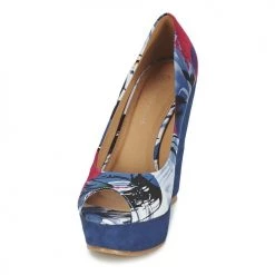 Chaussures Femme Sandales et Nu-pieds Moony Mood ENDIR Bleu -Sandales Soldes Boutique 2884544 500 C