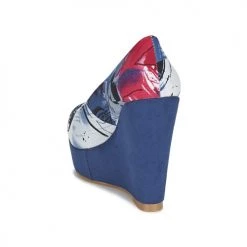 Chaussures Femme Sandales et Nu-pieds Moony Mood ENDIR Bleu -Sandales Soldes Boutique 2884544 500 E