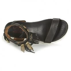 Chaussures Femme Sandales et Nu-pieds Airstep / A.S.98 FLOOD Noir -Sandales Soldes Boutique 2900620 500 F