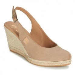 Chaussures Femme Sandales et Nu-pieds Betty London TECHNO Beige