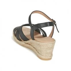 Chaussures Femme Sandales et Nu-pieds So Size ELIZA Noir -Sandales Soldes Boutique 3000888 500 E