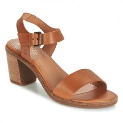 Chaussures Femme Sandales et Nu-pieds Casual Attitude CAILLE Camel