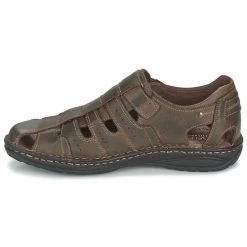 Chaussures Homme Sandales et Nu-pieds Casual Attitude ZIRONDEL Marron -Sandales Soldes Boutique 3008385 500 D