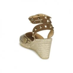 Chaussures Femme Sandales et Nu-pieds Ash WINONA Doré -Sandales Soldes Boutique 3145682 500 E