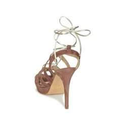 Chaussures Femme Sandales et Nu-pieds Fericelli BAIOLA Nude -Sandales Soldes Boutique 3240047 500 E