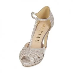 Chaussures Femme Sandales et Nu-pieds Marian CHANVRO Beige python -Sandales Soldes Boutique 3246988 500 C