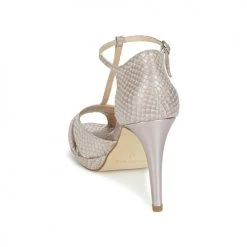 Chaussures Femme Sandales et Nu-pieds Marian CHANVRO Beige python -Sandales Soldes Boutique 3246988 500 E