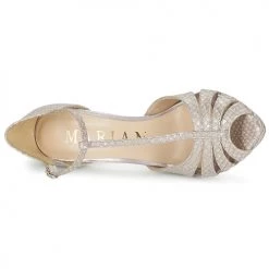 Chaussures Femme Sandales et Nu-pieds Marian CHANVRO Beige python -Sandales Soldes Boutique 3246988 500 F