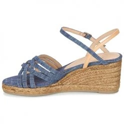 Chaussures Femme Sandales et Nu-pieds Castaner BETSY Bleu / Beige -Sandales Soldes Boutique 4469653 500 D