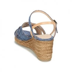 Chaussures Femme Sandales et Nu-pieds Castaner BETSY Bleu / Beige -Sandales Soldes Boutique 4469653 500 E