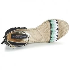 Chaussures Femme Sandales et Nu-pieds Replay CHATE Noir -Sandales Soldes Boutique 4681813 500 F