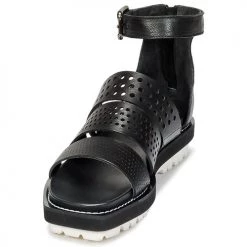 Chaussures Femme Sandales et Nu-pieds Now PADOU Noir -Sandales Soldes Boutique 4683282 500 C