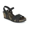 Chaussures Femme Sandales et Nu-pieds Panama Jack VERA Noir