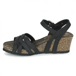 Chaussures Femme Sandales et Nu-pieds Panama Jack VERA Noir -Sandales Soldes Boutique 4700661 500 D