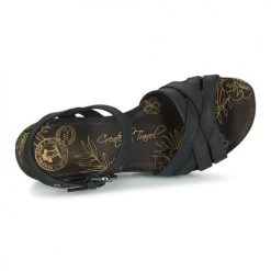 Chaussures Femme Sandales et Nu-pieds Panama Jack VERA Noir -Sandales Soldes Boutique 4700661 500 F