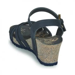 Chaussures Femme Sandales et Nu-pieds Panama Jack VERA Bleu -Sandales Soldes Boutique 4700663 500 E