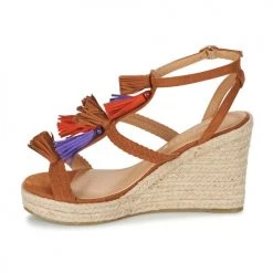 Chaussures Femme Sandales et Nu-pieds Buffalo VARIN Marron -Sandales Soldes Boutique 4714939 500 D