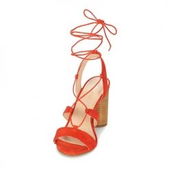 Chaussures Femme Sandales et Nu-pieds Mellow Yellow BRUNE Orange -Sandales Soldes Boutique 4728740 500 C