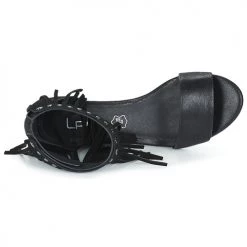 Chaussures Femme Sandales et Nu-pieds Les Petites Bombes NADIA Noir -Sandales Soldes Boutique 4734320 500 F