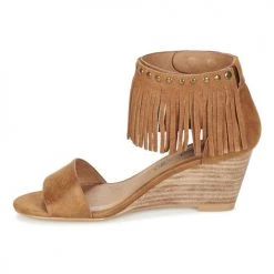 Chaussures Femme Sandales et Nu-pieds Les Petites Bombes NADIA Camel -Sandales Soldes Boutique 4734321 500 D