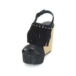 Chaussures Femme Sandales et Nu-pieds Les Petites Bombes SABINE Noir -Sandales Soldes Boutique 4734332 500 C