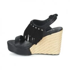 Chaussures Femme Sandales et Nu-pieds Les Petites Bombes SABINE Noir -Sandales Soldes Boutique 4734332 500 D
