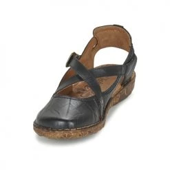 Chaussures Femme Sandales et Nu-pieds Josef Seibel ROSALIE 13 Noir -Sandales Soldes Boutique 4805581 500 C