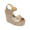 Chaussures Femme Sandales et Nu-pieds Myma RAPHIA Taupe