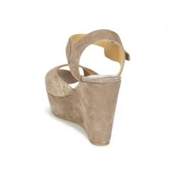 Chaussures Femme Sandales et Nu-pieds Myma RAPHIA Taupe -Sandales Soldes Boutique 4809921 500 E