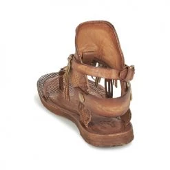 Chaussures Femme Sandales et Nu-pieds Airstep / A.S.98 RAMOS Marron -Sandales Soldes Boutique 4833487 500 E