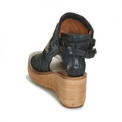 Chaussures Femme Sandales et Nu-pieds Airstep / A.S.98 NOA Noir -Sandales Soldes Boutique 4833501 500 E