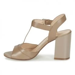 Chaussures Femme Sandales et Nu-pieds Café Noir GIMOTTI Taupe -Sandales Soldes Boutique 4894979 500 D