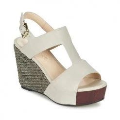 Chaussures Femme Sandales et Nu-pieds Café Noir CHANVIO Beige