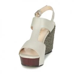 Chaussures Femme Sandales et Nu-pieds Café Noir CHANVIO Beige -Sandales Soldes Boutique 4894986 500 C