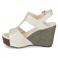 Chaussures Femme Sandales et Nu-pieds Café Noir CHANVIO Beige -Sandales Soldes Boutique 4894986 500 D