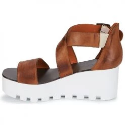 Chaussures Femme Sandales et Nu-pieds Sweet Lemon SUBWAY Marron -Sandales Soldes Boutique 4903604 500 D