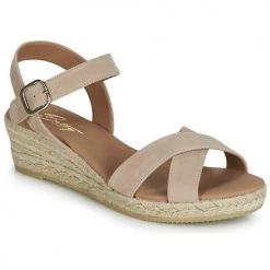 Chaussures Femme Sandales et Nu-pieds Betty London GIORGIA Taupe
