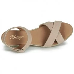 Chaussures Femme Sandales et Nu-pieds Betty London GIORGIA Taupe -Sandales Soldes Boutique 4920501 500 F