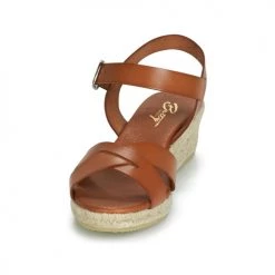 Chaussures Femme Sandales et Nu-pieds Betty London GIORGIA Camel -Sandales Soldes Boutique 4920502 500 C