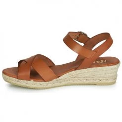 Chaussures Femme Sandales et Nu-pieds Betty London GIORGIA Camel -Sandales Soldes Boutique 4920502 500 D