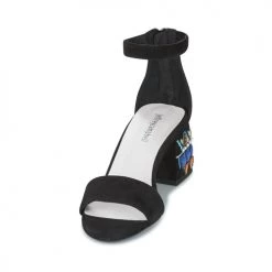 Chaussures Femme Sandales et Nu-pieds Jeffrey Campbell FERO Noir -Sandales Soldes Boutique 4923180 500 C