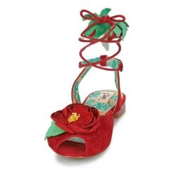 Chaussures Femme Sandales et Nu-pieds Miss L'Fire ROSETTA Rouge / Vert -Sandales Soldes Boutique 4923623 500 C
