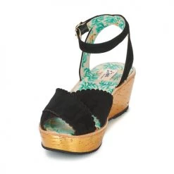 Chaussures Femme Sandales et Nu-pieds Miss L'Fire MARCIE Noir -Sandales Soldes Boutique 4923627 500 C
