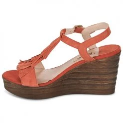 Chaussures Femme Sandales et Nu-pieds Spiral CARLA Orange -Sandales Soldes Boutique 4926673 500 D