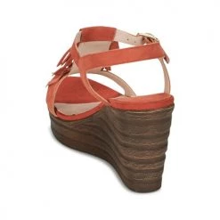 Chaussures Femme Sandales et Nu-pieds Spiral CARLA Orange -Sandales Soldes Boutique 4926673 500 E