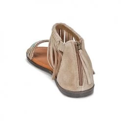 Chaussures Femme Sandales et Nu-pieds Minnetonka MOROCCO Taupe -Sandales Soldes Boutique 4939174 500 E