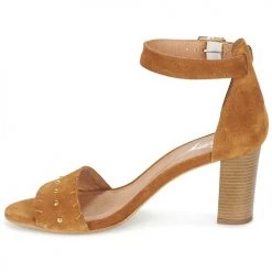 Chaussures Femme Sandales et Nu-pieds Betty London GRADY Camel -Sandales Soldes Boutique 4971962 500 D