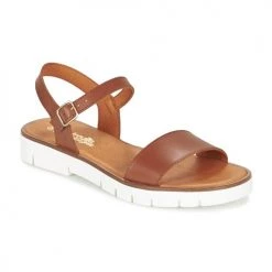 Chaussures Fille Sandales et Nu-pieds Citrouille et Compagnie GLAPOTTI Camel